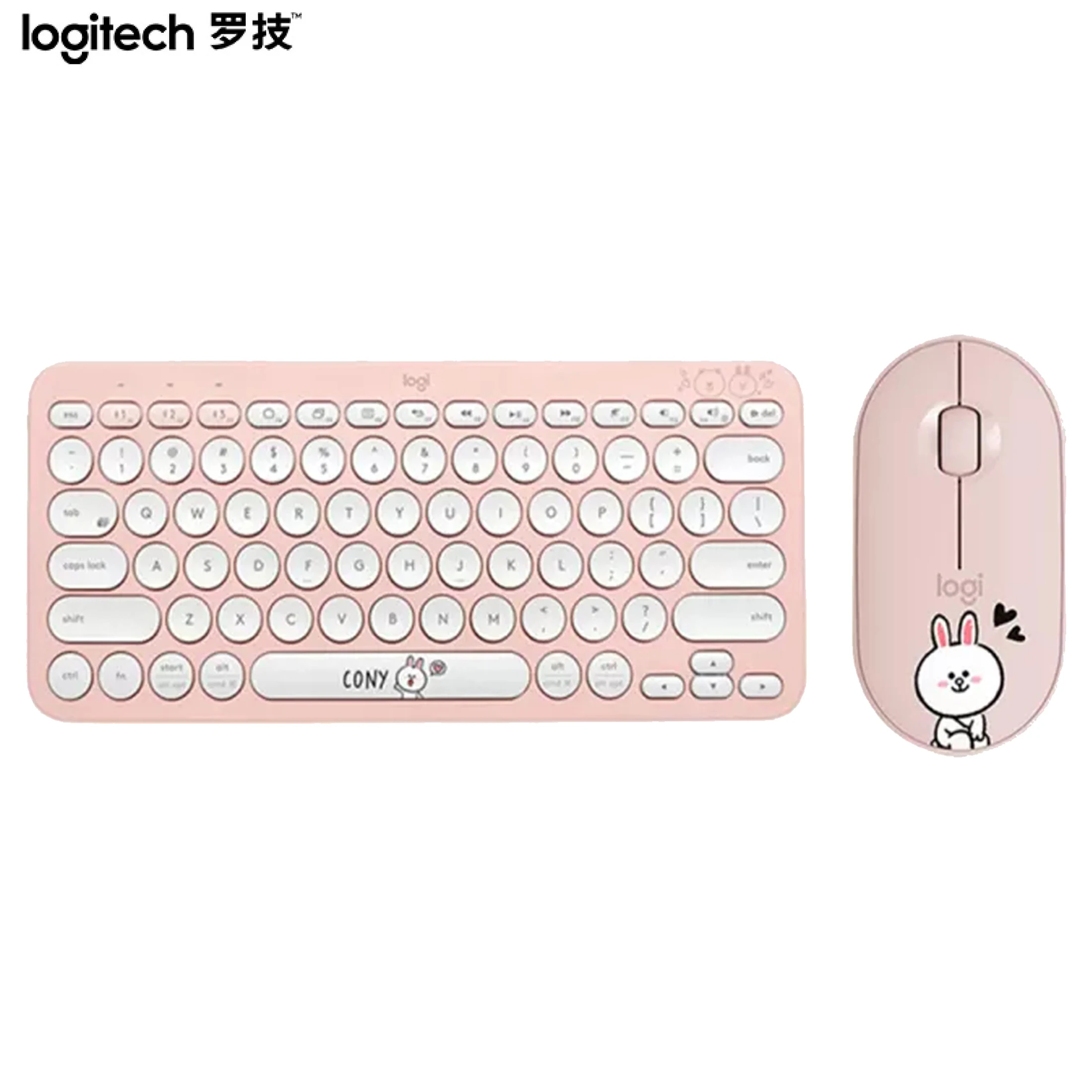 Logitech K380 многофункциональная беспроводная Bluetooth клавиатура linemate многоцветная