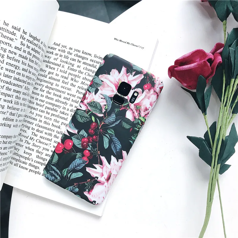 DCHZIUAN чехол с листьями для samsung Galaxy S10, S9, S8 Plus, NOTE 8, 9, 10, жесткий чехол для телефона из поликарбоната, чехол для samsung Galaxy S8, S9