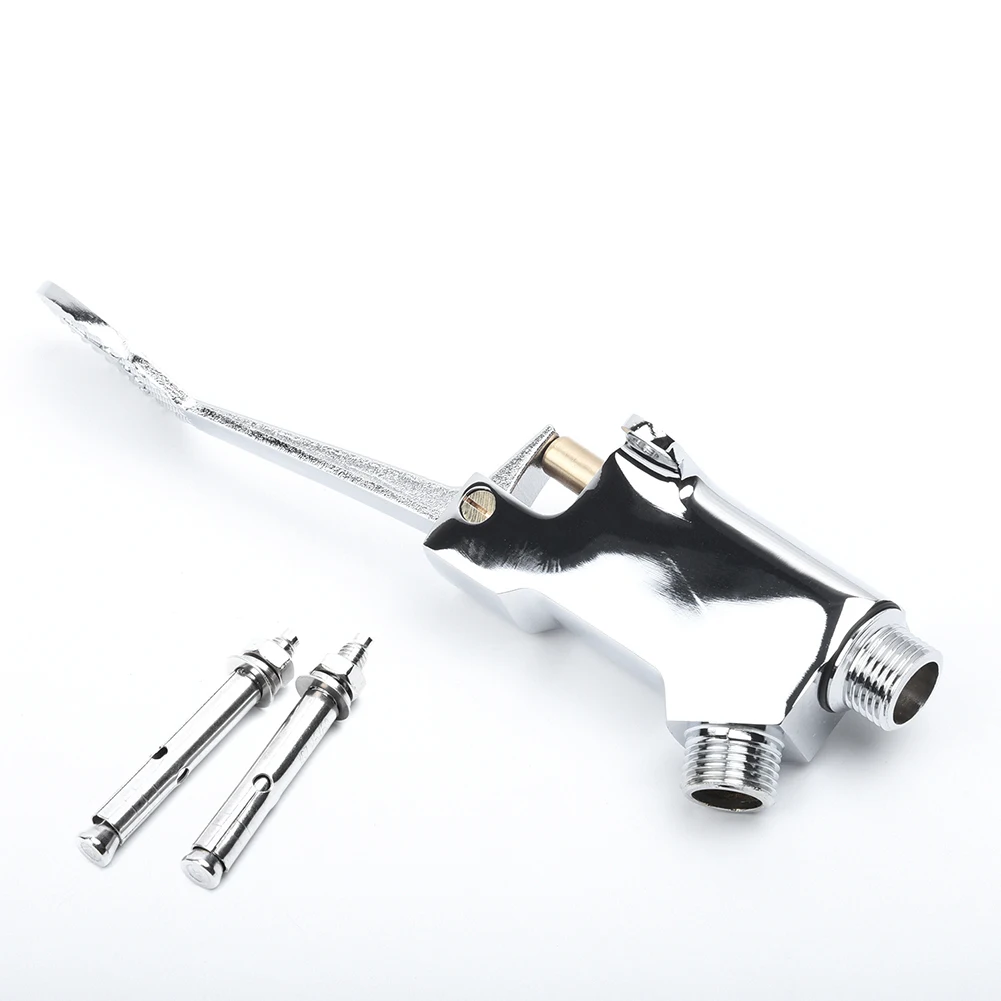 Напольный медный кран для раковины Педальный переключатель одно холодное