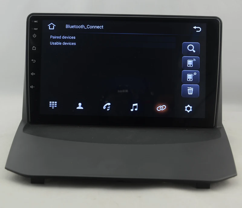 " четырехъядерный Android 8,1 Автомобильный gps Радио навигатор для Ford Fiesta 2009- с 4G/Wifi DVR
