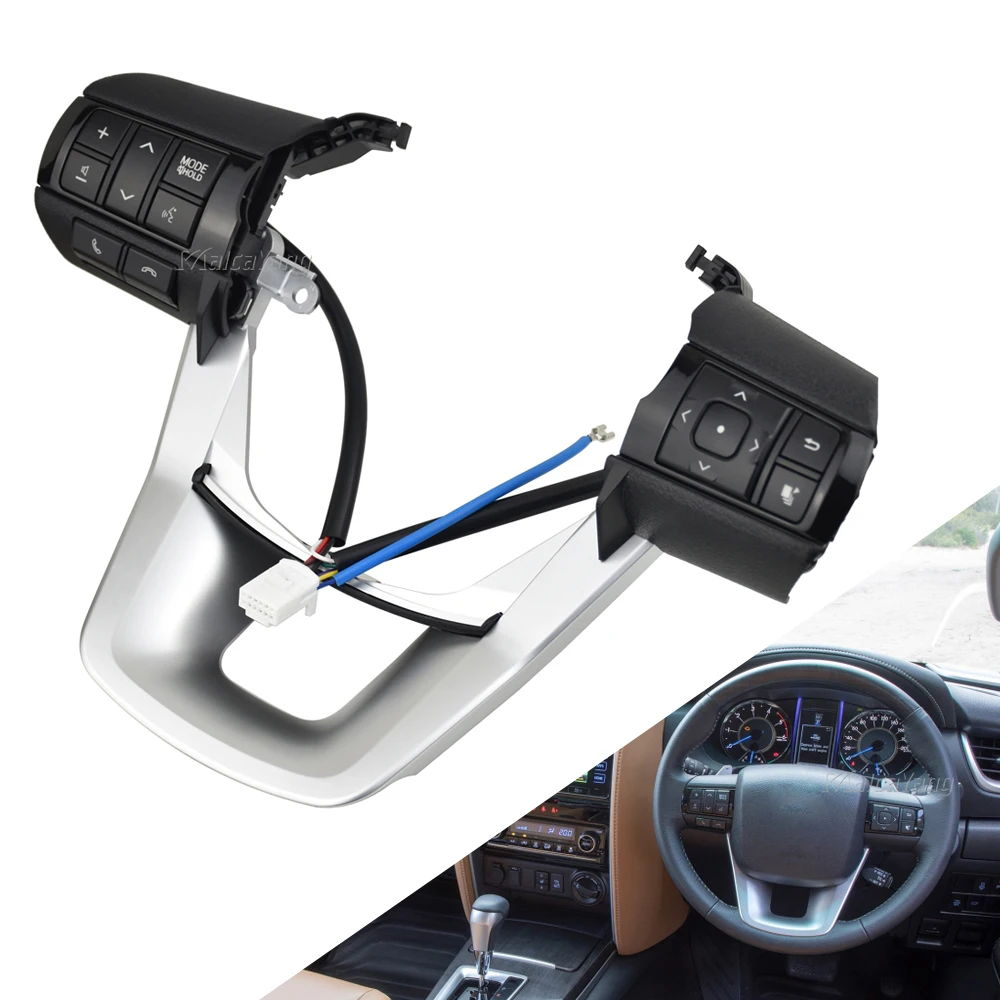 

FOR TOYOTA HILUX REVO ROCCO FORTUNER 2015-2020 STEERING WHEEL SWITCH MODE CONTROL 84250-0K320 84250-0K320-C1