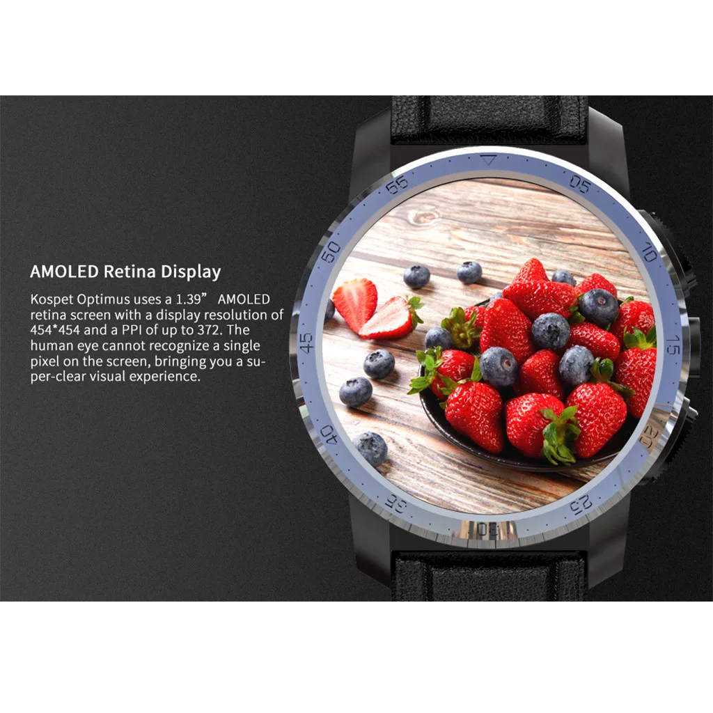 KOSPET Optimus Pro, 3 ГБ, 32 ГБ, AMOLED, 4G, двойной чип, 800 МП, мАч, Смарт-часы, телефон для Iphone, для Xiaomi, для мужчин, для спорта#20