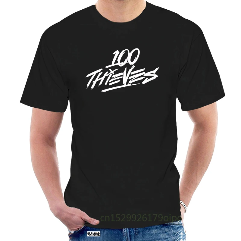 

100 Thieves Logo 3 Popular Tagless Tee T Shirt @105530