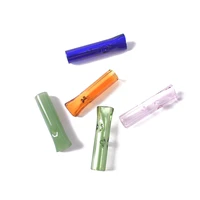 glass cigarette rolling filter small cigarette holder pipes filter smoking pipe portable creative tobacco pipe smoke mouthpiece