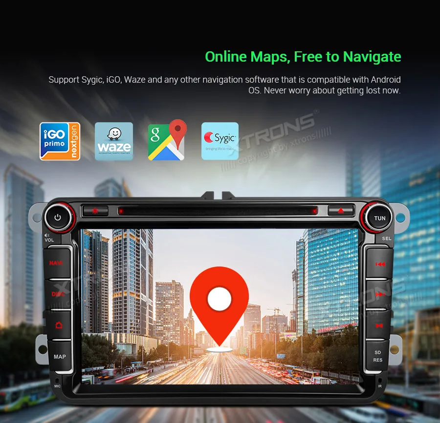 XTRONS " Android 9,0 PX5 автомобильный dvd-плеер радио gps для VW Volkswagen Golf Passat Touran Tiguan Sharan Magotan для Skoda на сиденье