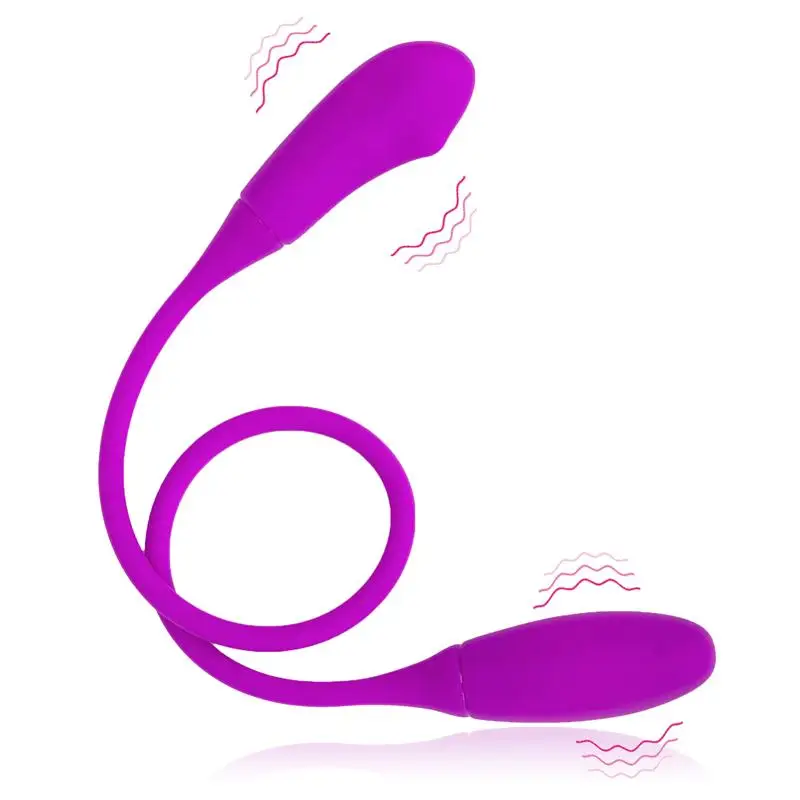 Водонепроницаемый Вибратор для пар 7 скоростей двойной вибратор с головкой