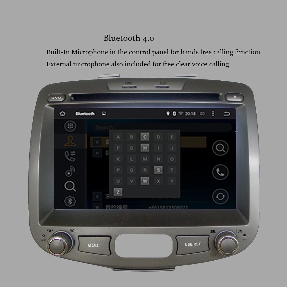 Автомобильный Восьмиядерный GPS-навигатор Android 10 0 для Hyundai I10 2007-2013 автомобильный