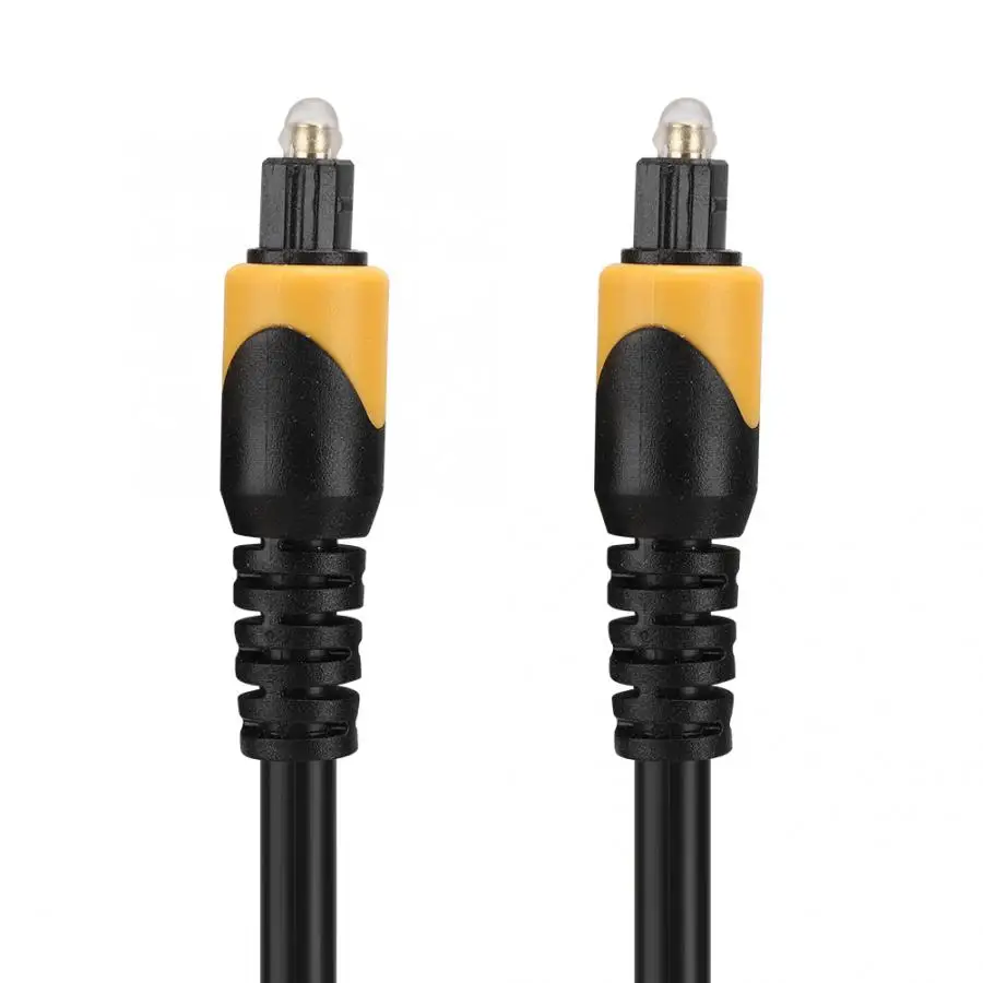 5 шт. 1 м/3 3 фута для квадратного порта SPDIF Toslink оптоволоконный аудио-адаптер кабель