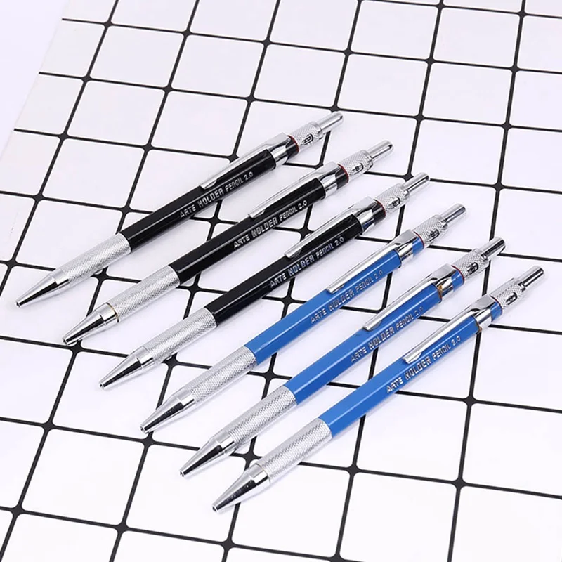 Карандаш HB автоматический металлический карандаш для рисования 2 0 | Канцтовары