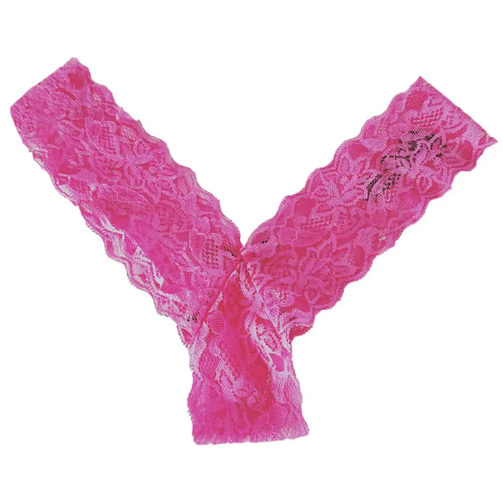 

Fashion Delicate Women Sexy Translucent Underwear Sheer Lace Y Underpant Briefs