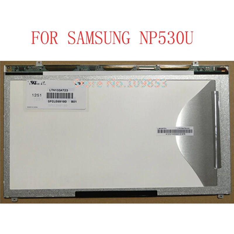 13 3 дюймов ноутбука светодиодный Экран для NP530U3C 530U3B 535U3C 530U3C 532U3C LTN133AT23-B01 LTN133AT23-801