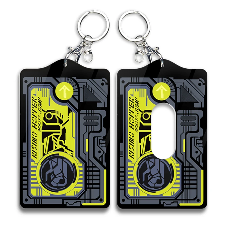 

Anime Masked Rider Kamen Rider Zero-One Cosplay Student Bus Pass Business Card Holder Keychain Pendant Case Acrylic card cover