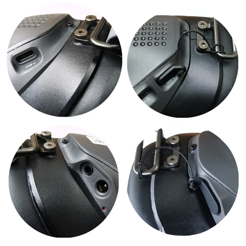 

Silicone Dust Plug Set Data Port + AV Power Port Protector For -DJI FPV Flying M76A