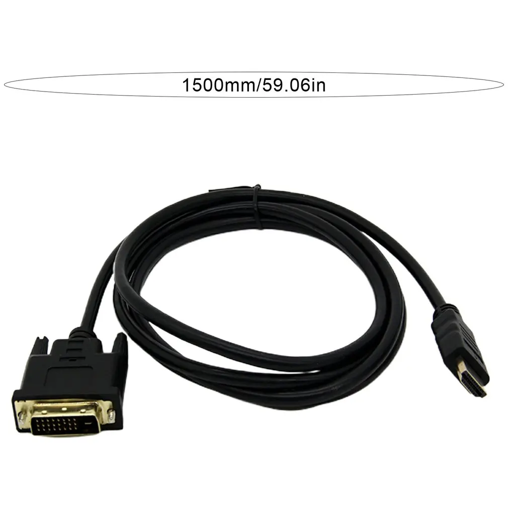 

HDMI to DVI 24+1 line Computer to TV 1080P line copper clad steel 3D High definition conversion line