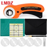 lmdz 5pcs sewing kit set clothing sewing tools hand cutting knife set patchwork cloth knife patchwork ruler diy sewing quilting