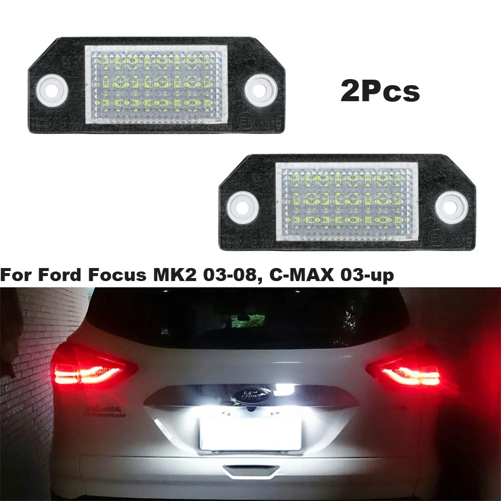 Светодиодный номерной знак светильник лампа для сборки запасные части 2003 2008 Ford