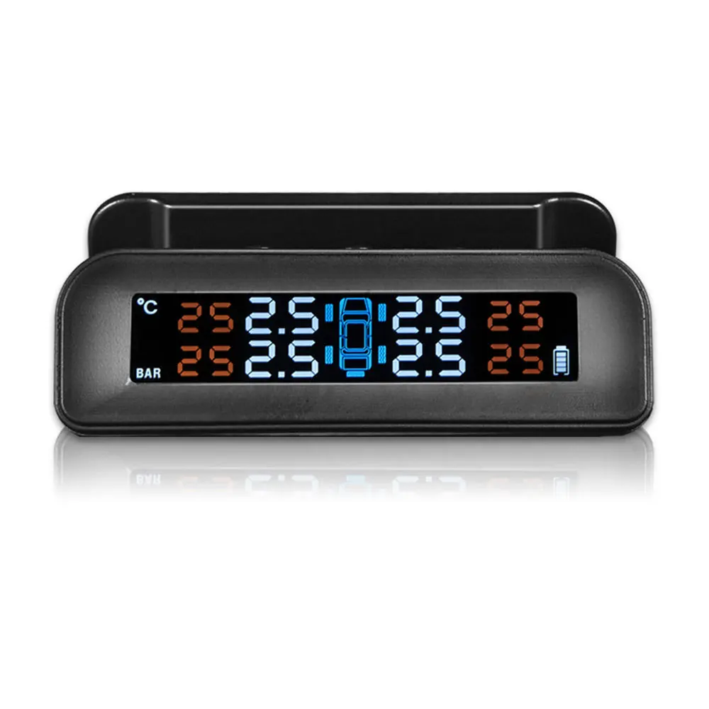 Стабильная шин Давление монитор TPMS Солнечный Мощность Tmps датчик давление в шинах
