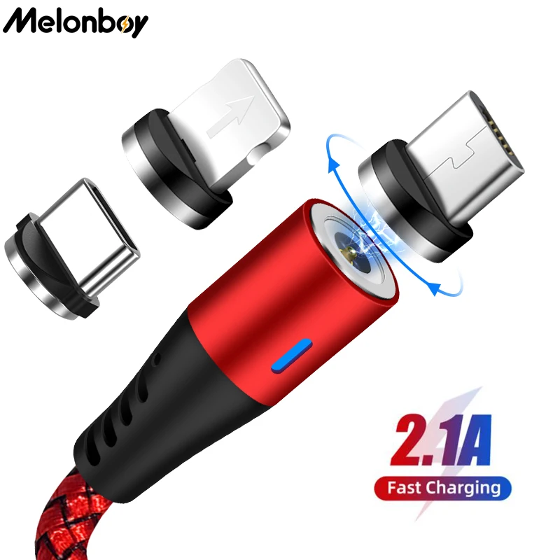 

Melonboy Magnetic Cable For iPhone 12 11 mini Xiaomi Samsung Usb C Cable Strong Magnet Adorption Wire Mobile Phone Cord Charger