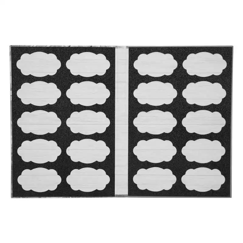 

20 Grids Nail Gel Polish Display Board False Nail Tip Display Color Card Book