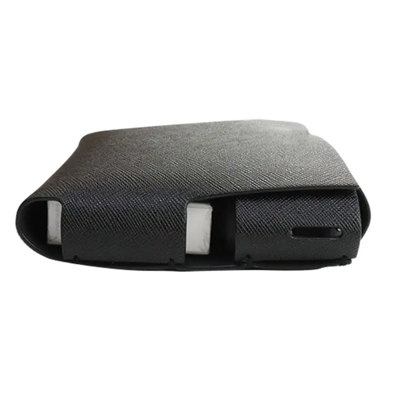 Чехол книжка с перекрестным узором в кожаном футляре мини Портативная сумка для