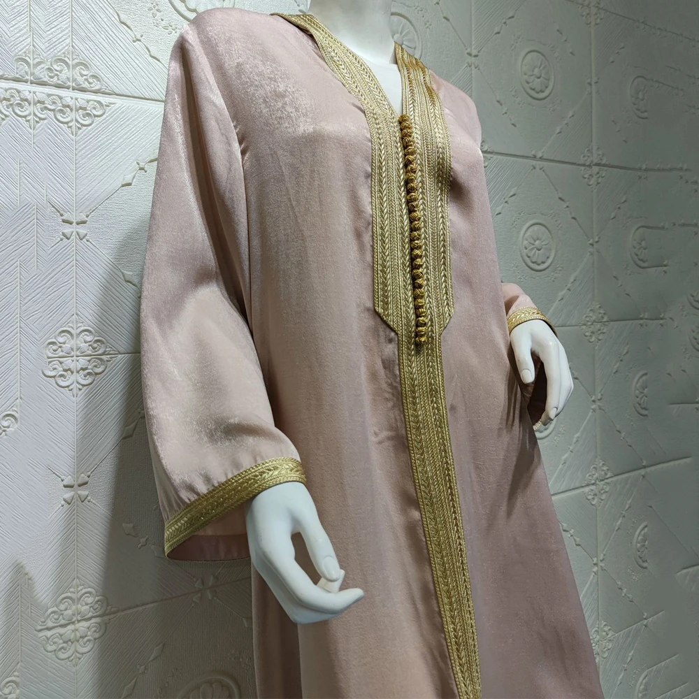 

MD Dubai Arabic Muslim Abaya 2020 New Autumn Winter Flannel Dress For Women Moroccan Kaftan Hooded Robe Turkish Islamic Jalabiya