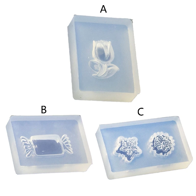 

N58F роза цветок эпоксидная Конфета силиконовая форма для сахарного торта