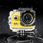 Спортивная Экшн-камера Kebidumei, 60 кадров в секунду, 4K, 60 м, водонепроницаемая Спортивная камера, экран 2,0 дюйма, HD спортивная камера 1080p, камера Go Extreme Pro
