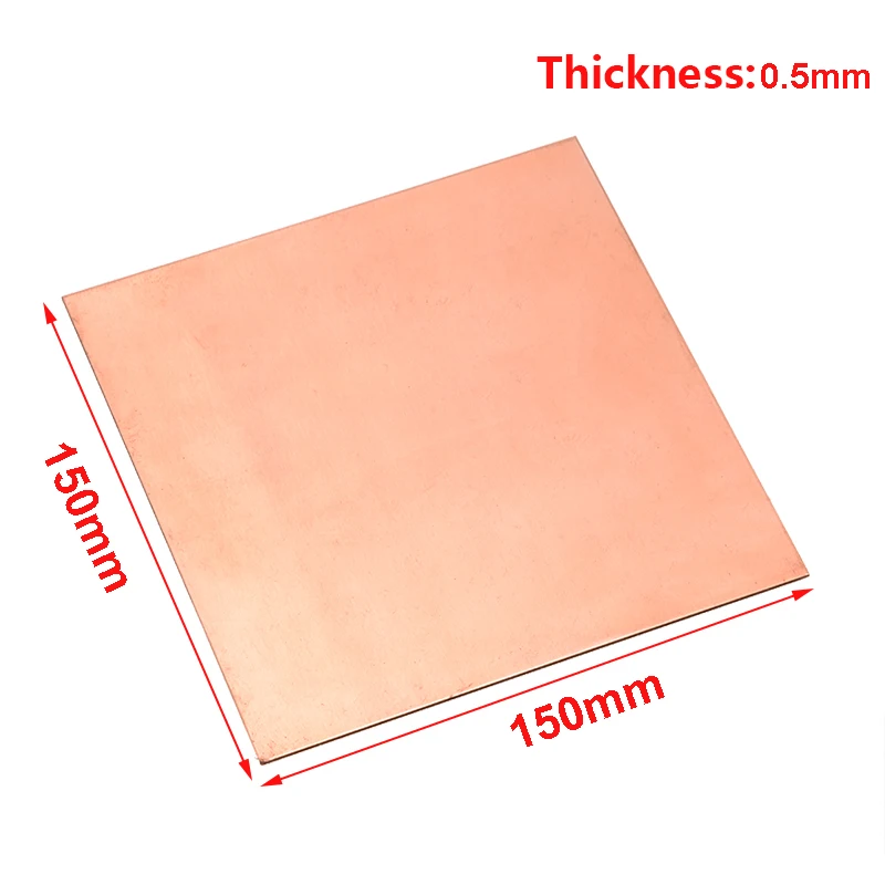 1 шт. пластина из 99.9% меди для изделий ручной работы х150 мм | Инструменты