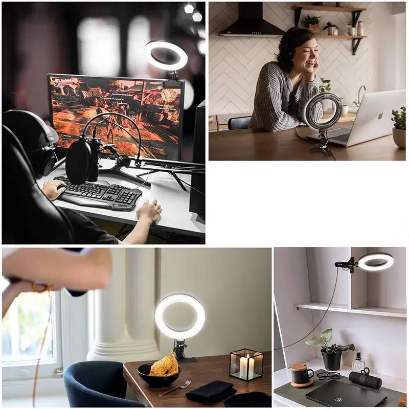 

Desktop computer editing and live broadcast beauty inch light light light inch computer ring selfie 8 fill fill ring 6 S4S4
