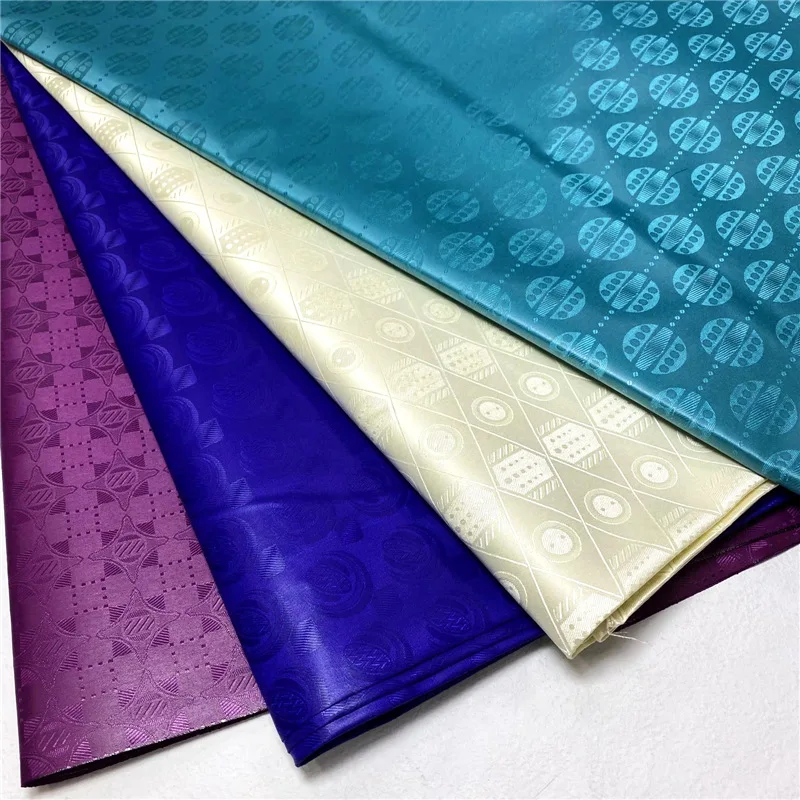 

Tulle Bazin Riche Fabric High Quality Swiss Voile Autriche 100% Soft Cotton Fabrics With Perfume Damask Material 5 Yards BL484