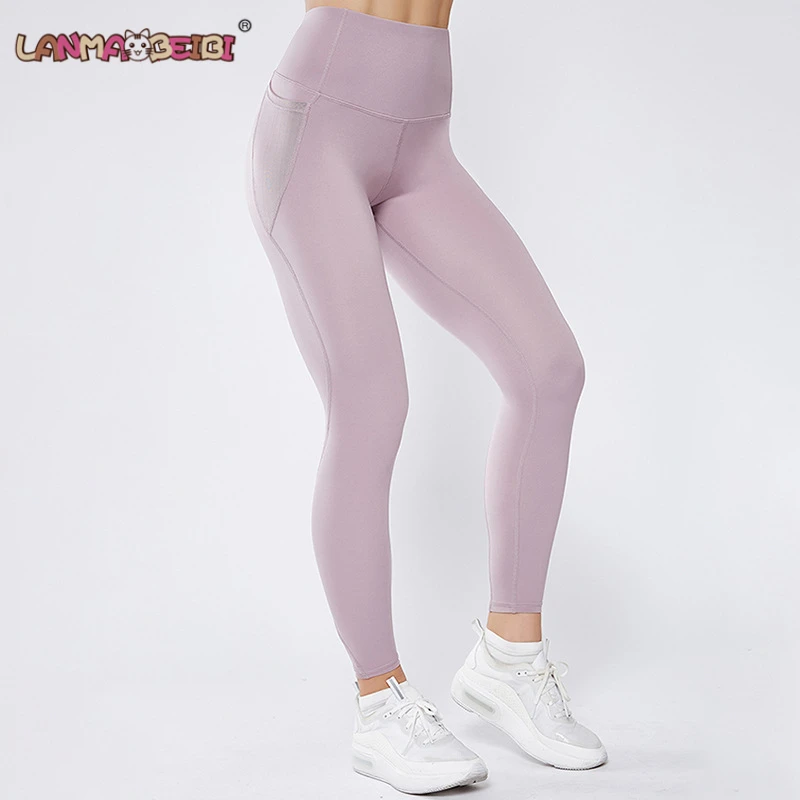 Женские Штаны Для Йоги леггинсы с высокой талией спортивная одежда для бега