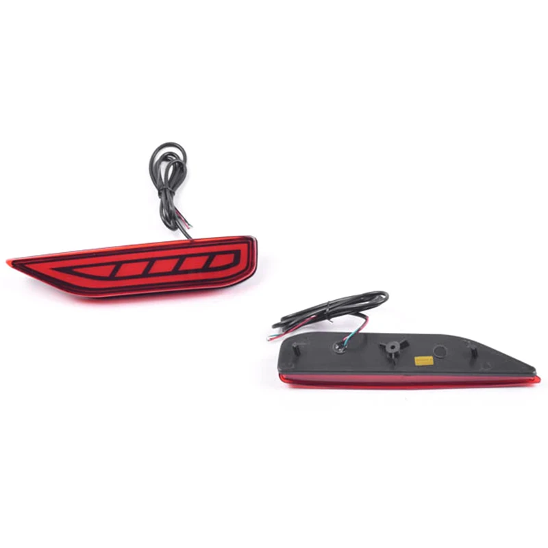 LED Light Guide Rear Bumper Brake Lights Night Driving DRL Case for Mitsubishi Xpander Sport 2017+ | Автомобили и мотоциклы