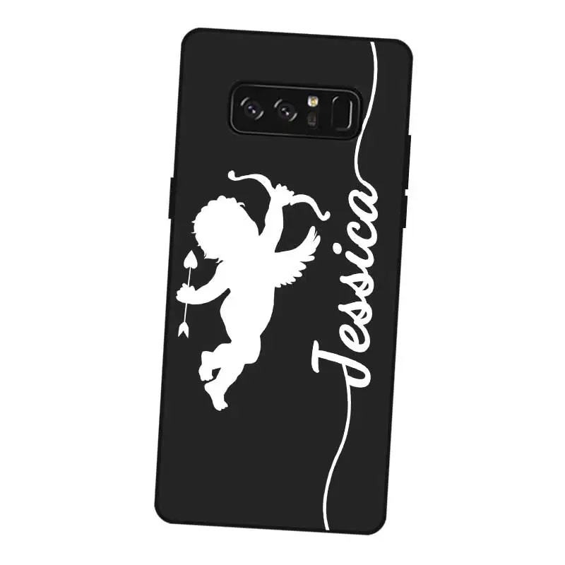 Черный мягкий силиконовый чехол из ТПУ для samsung Galaxy Note 3 4 5 8 9 10 Plus M10 M20 M30 Grand Prime |