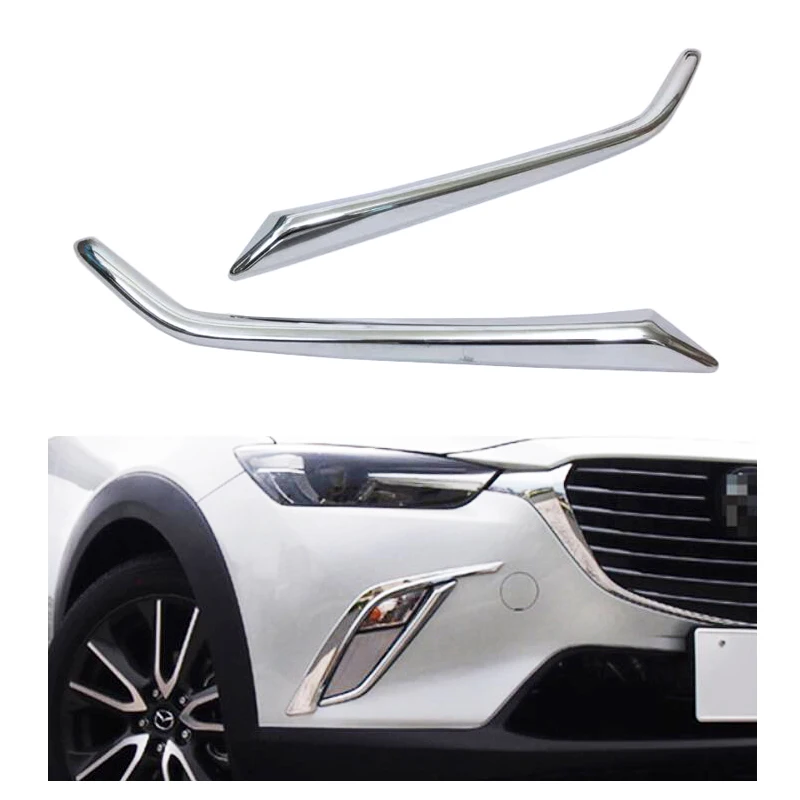 ABS Хром Передняя Нижняя противотуманная фасветильник веки крышка