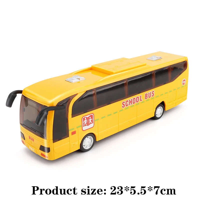 Детская модель школьного автобуса игрушки акустический автомобиль музыкальные