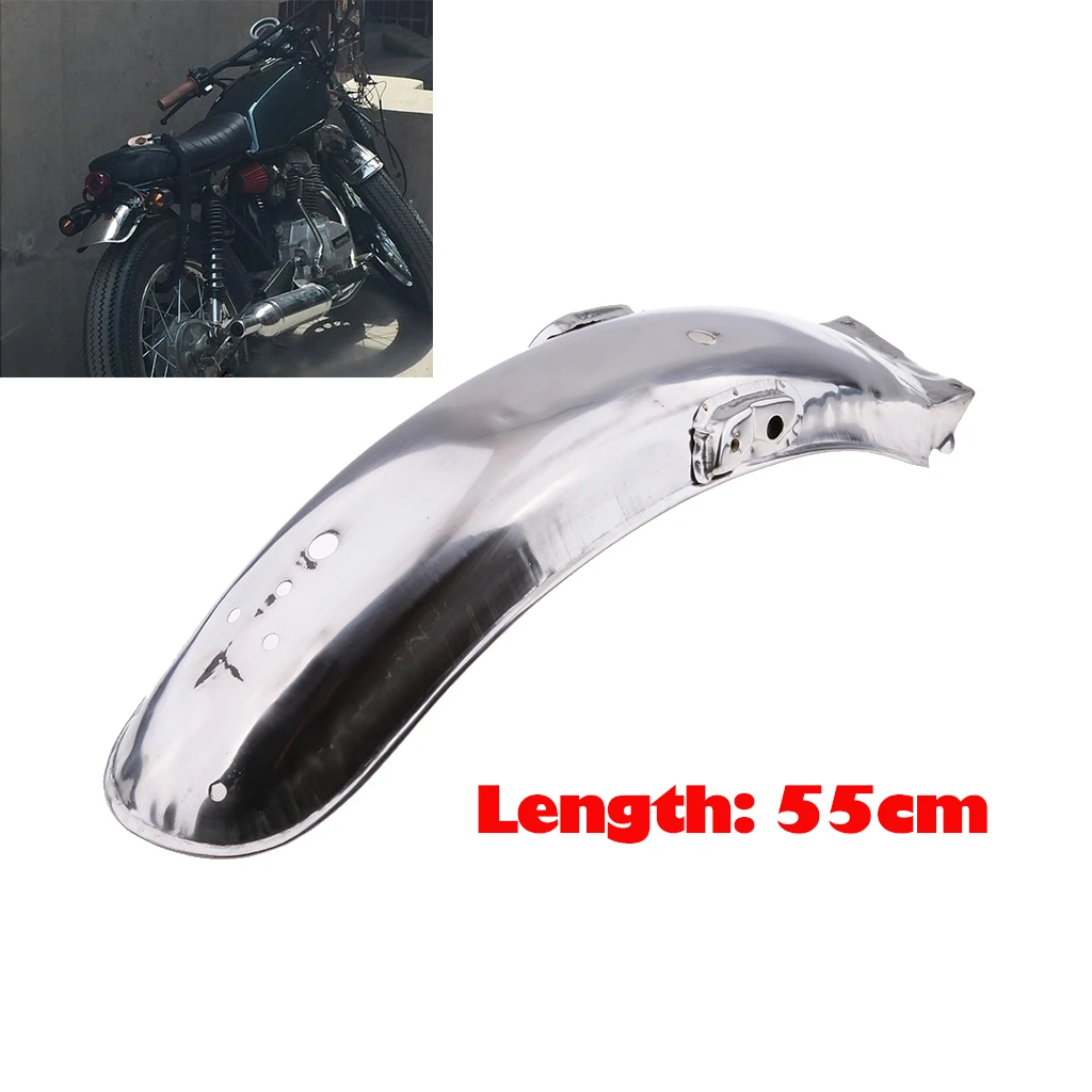 Короткое заднее крыло металлическая сталь для мотоцикла Honda CG125| |