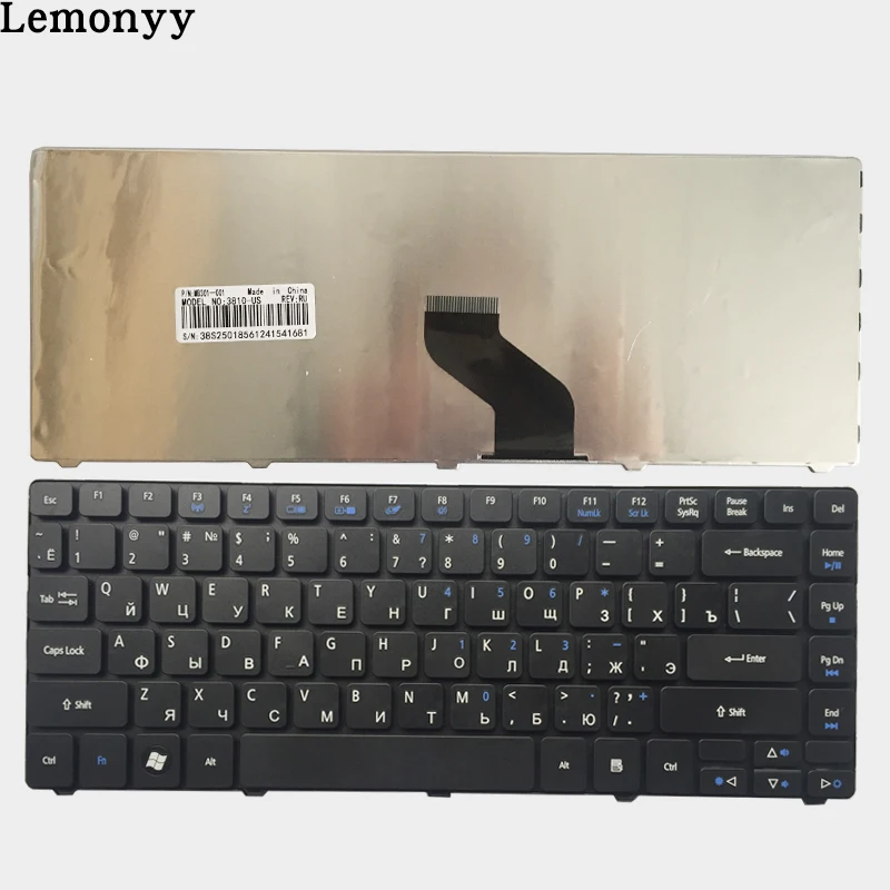 Новое российское изобретение/Русская клавиатура для acer Aspire 4733 4733Z 4735 4736 4736G 4535g 4736Z 4738 4738 г 4738z 4810 4810 т 4820 4935 4350 4350 г