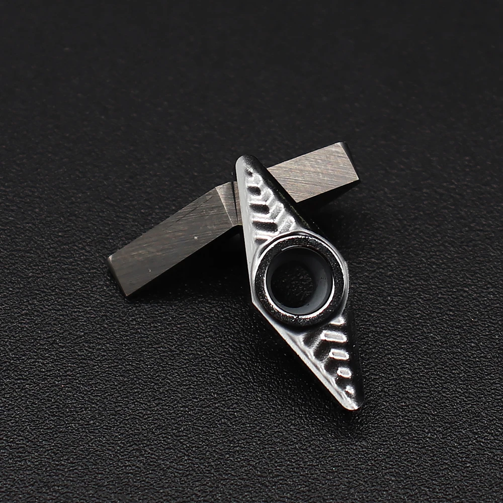 VCGT110302 VCGT110304 VCGT110308 AK 01, insertos de aluminio, herramientas de torneado de madera y Metal, insertos de torneado CNC, herramientas de aluminio y cobre