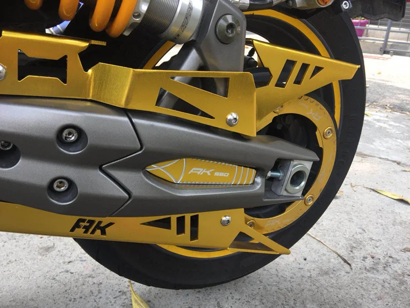 Крышка для алюминиевого кулиса скутера CNC Kymco AK 550 2017 2018|Накладки и декоративные