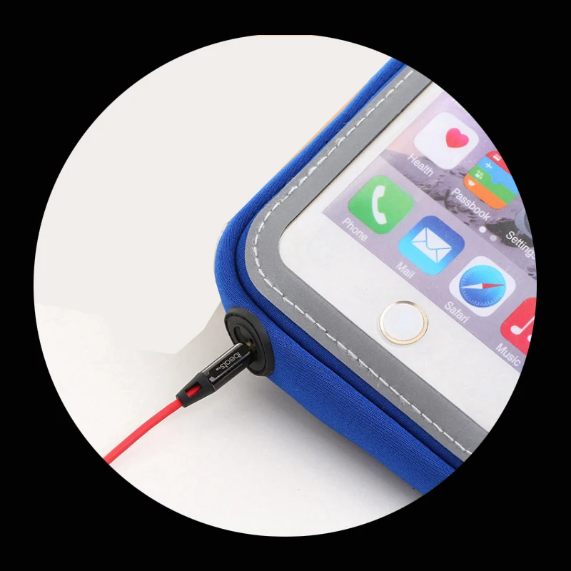 Водонепроницаемый чехол для телефона с ремешком на руку сумка спорта и бега Iphone 7