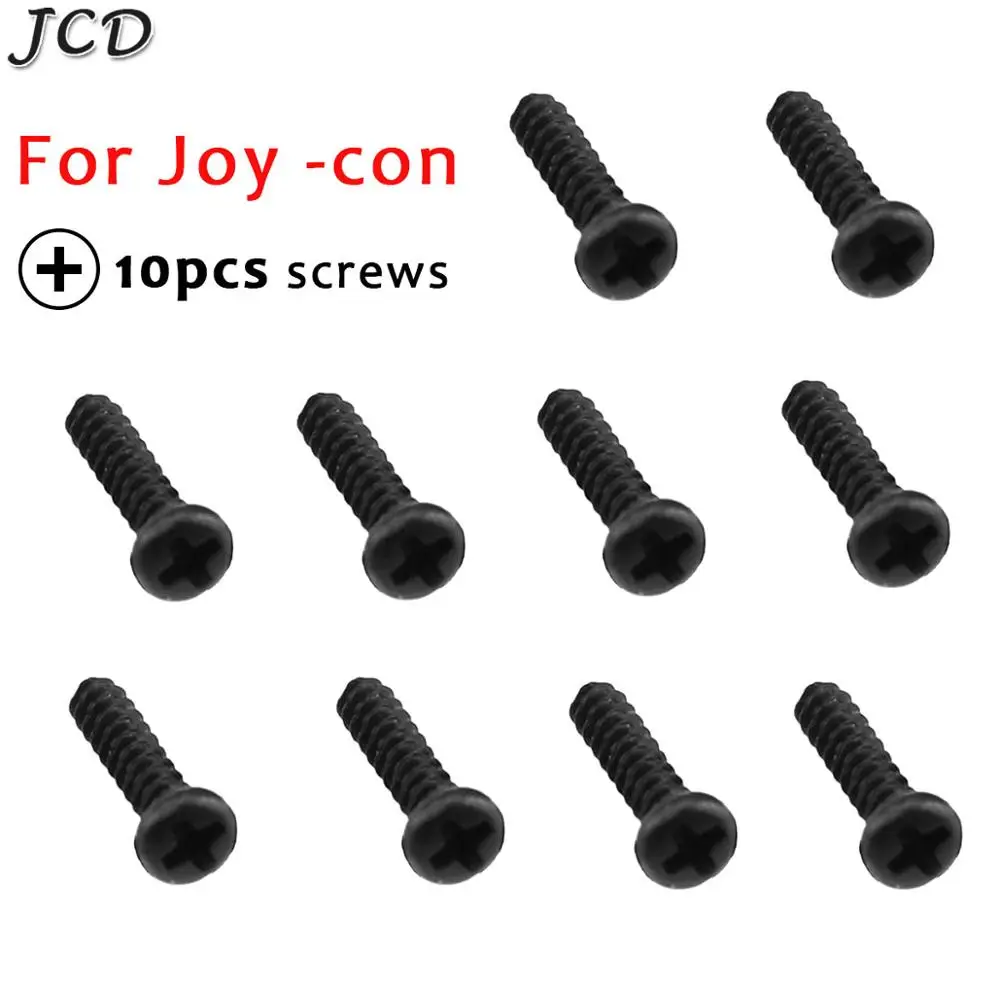 Высококачественные алюминиевые винты JCD 10 шт. для Nintendo Switch NS Joy Con запасные части