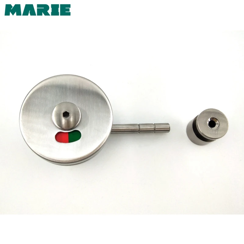 Дверной замок из нержавеющей стали перегородка с красным и зеленым индикатором