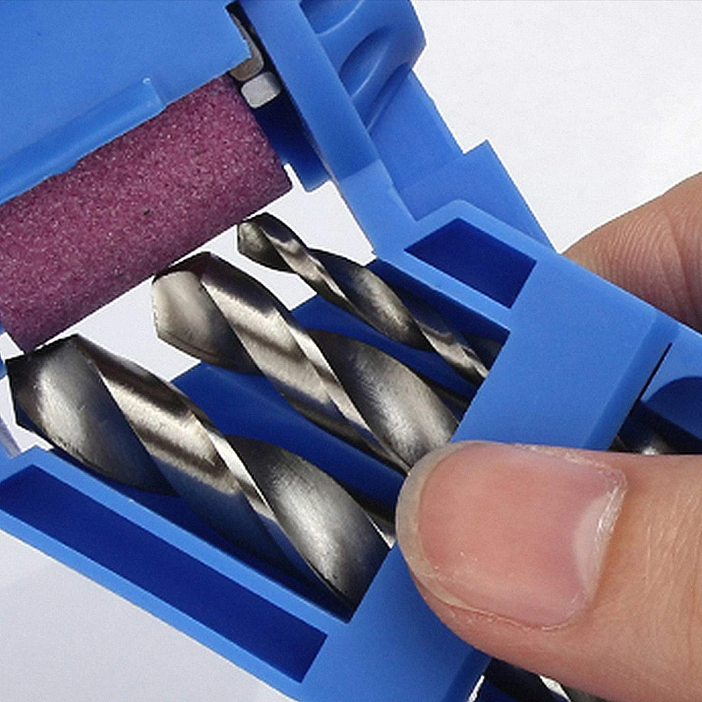 

2-12.5mm Corundum Grinding Wheel Drill Bit Sharpener Portable Drill Bit Sharpener Resisting Drill Polishing Grinder Wheel Tool