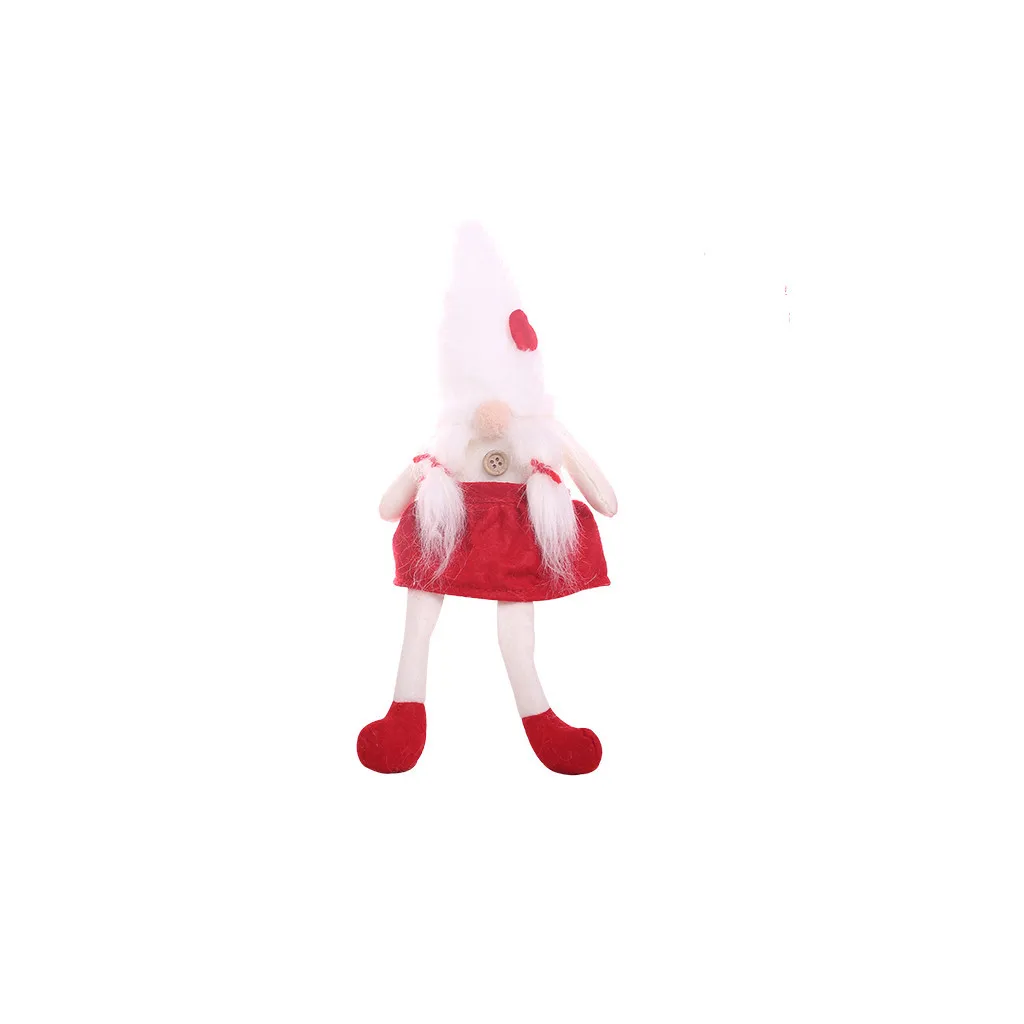 Рождественское украшение кукла бархатная шапка бородатые украшения для пожилых