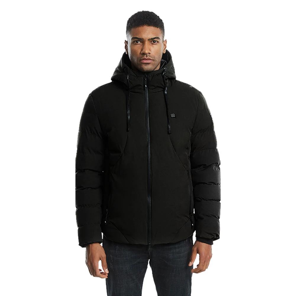 

Мужской зимний уличный жилет с инфракрасным USB-подогревом, куртка, электрический тепловой жилет, одежда для спорта, пешего туризма, скалолаз...