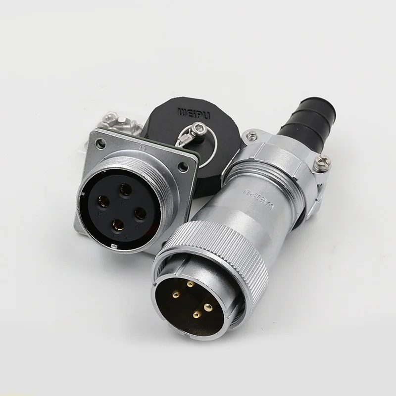 WEIPU WF32 TI+Z M32 Waterproof Electrical Wire to Board Automotive Connector Adapter 4 6 8 10 11 13 19 Pin Soldering Screw Lock |