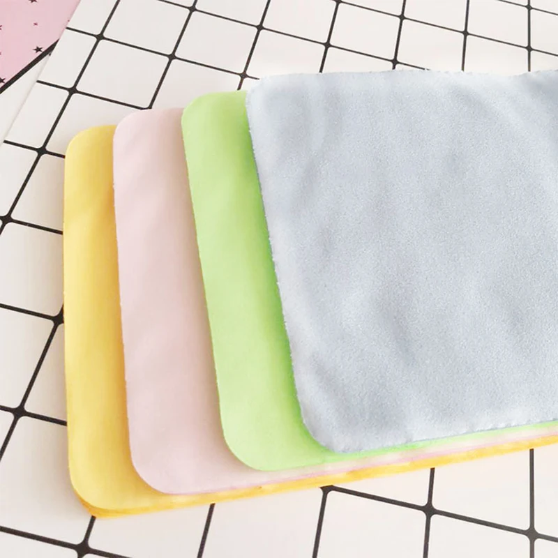 Ткань для очков имитация кожи микрофибра мобильный телефон салфетка протирки