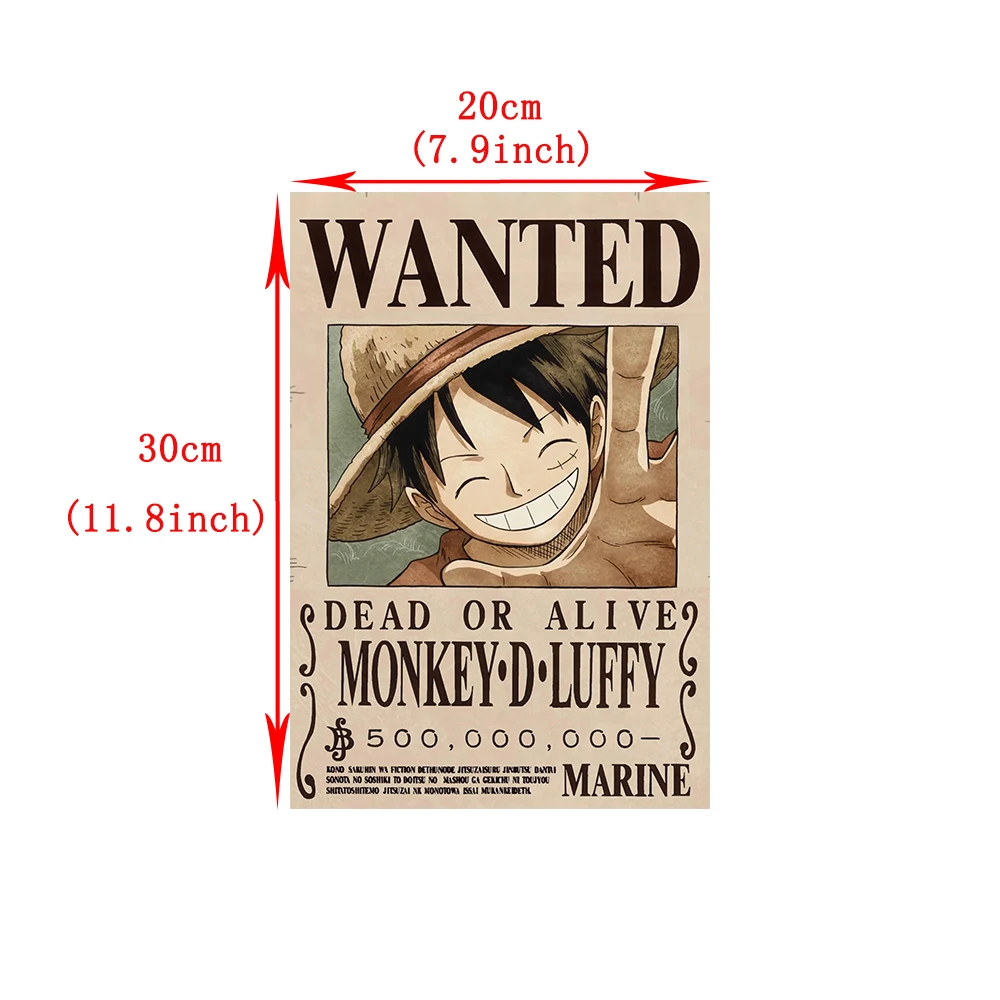 

Home Art Mural One Piece Luffy Poster Japanese Classic Anime Picture Indoor Baby Room Wall Decoration Accessories Cuadros