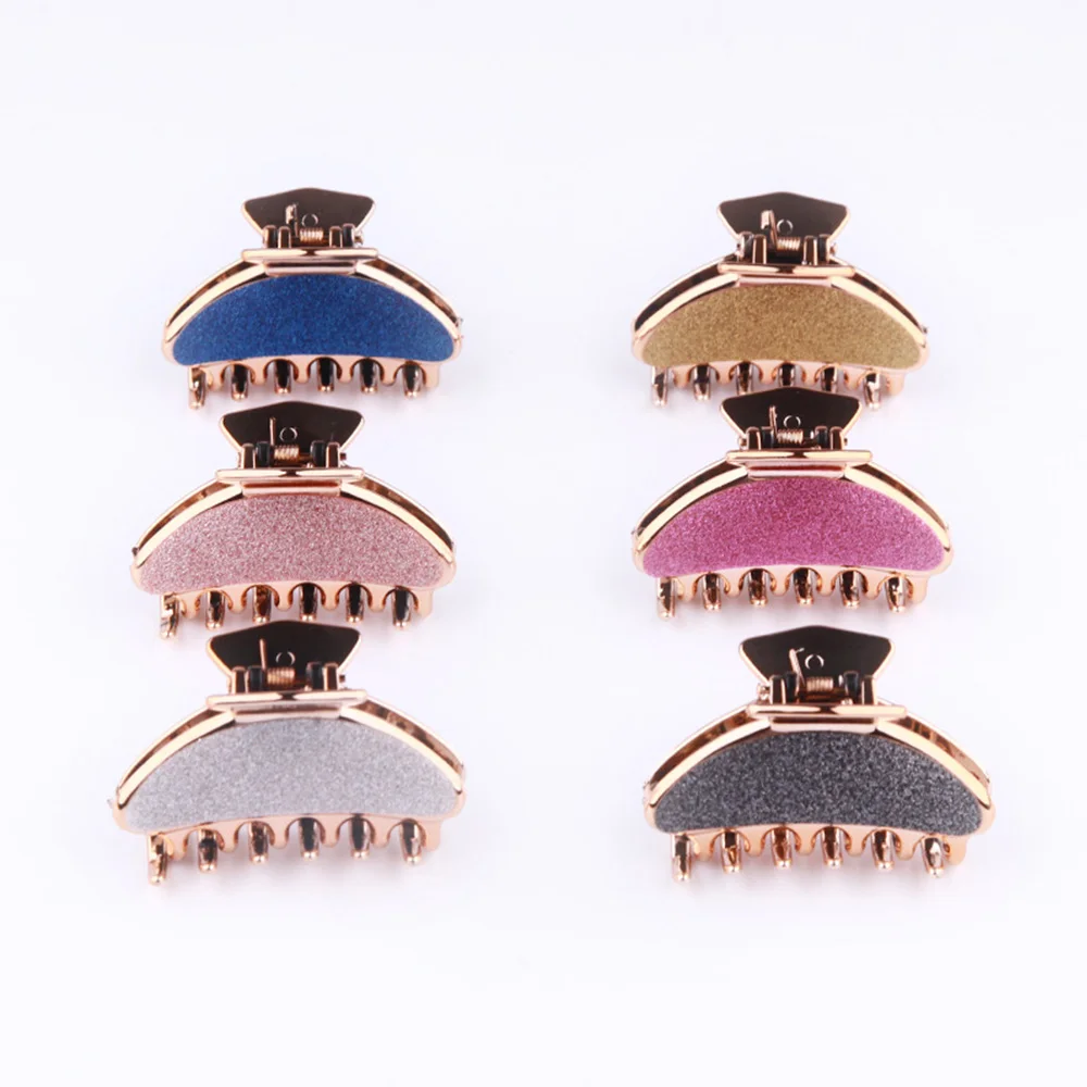 1 шт. простые шикарные женские заколки для волос Краб коготь Модные Твердые