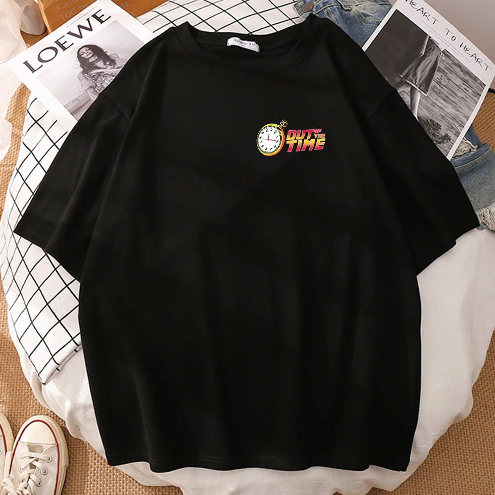 

Футболка мужская оверсайз с принтом секундомера, удобная рубашка с длинным рукавом и круглым вырезом, цвет желтый, лето